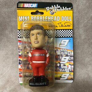 Nascar Bobble Dobbles Mini Bobblehead Doll Bill Elliott #9